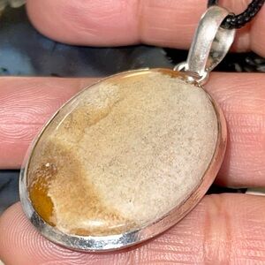 Owyhee Picture Jasper Pendant 2”